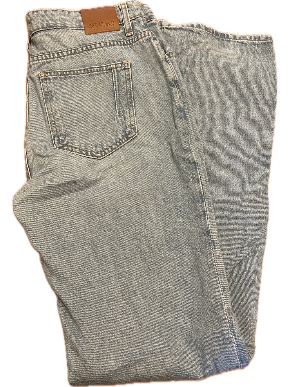 Derek Lam 10 Crosby High-Rise Wide-Leg Jeans Size 28